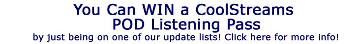 Win A POD Listening Pass - Click Here!